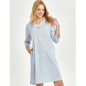 Ночная сорочка Taro 3449/3464 DEBORA, Цвет: голубой, Размеры: L