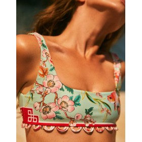 Верх купальника Agua Bendita 13158 COLEEN MORAS KORIN, Цвет: мята, Размеры: M