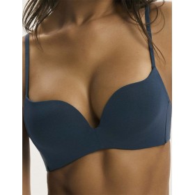 Гладкий бюстгальтер пуш-ап Esotiq COMFIE 43661 темно-синий, Цвет: темно-синий, Размеры: 75D