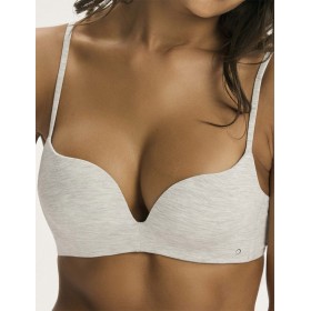 Гладкий бюстгальтер пуш-ап Esotiq COMFIE 43661 светло-серый, Цвет: светло-серый, Размеры: 75D