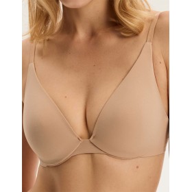Бюстгальтер из тонкого поролона Esotiq CLEARY 44006 кофейный, Цвет: кофейный, Размеры: 65C