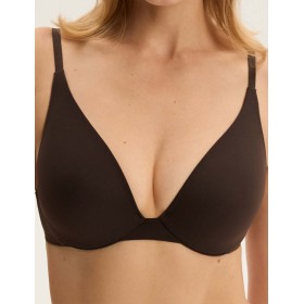 Бюстгальтер из тонкого поролона Esotiq CLEARY 44006 шоколадный, Цвет: шоколадный, Размеры: 65C