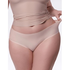Трусы слипы Julimex FLEXI-ONE CLASSIC PLUS SIZE бежевый, Цвет: бежевый, Размеры: UN