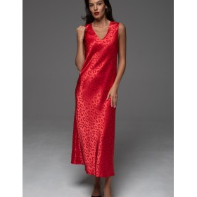 Длинная сорочка Mia-Amore LEONA 2237 красный, Цвет: красный, Размеры: 2XL