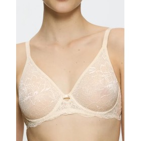 Кружевной бюстгальтер Triumph AMOURETTE CHARM W02 кремовый, Цвет: кремовый, Размеры: 70D