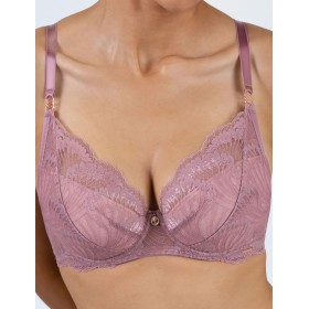 Бюстгальтер с пуш-ап вкладышами Alles ESSENZA ROSA P-UP, Цвет: розовый, Размеры: 70B