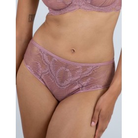 Кружевные трусики слипы Alles ESSENZA ROSA figi, Цвет: розовый, Размеры: M