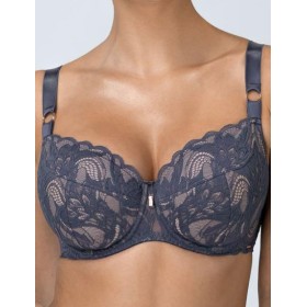 Бюстгальтер полупоролон Alles LUCE VIOLA PU grafit, Цвет: графит, Размеры: 70F