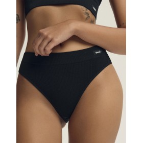 Трусы бразилиана Esotiq ARLAN 43826 черный, Цвет: черный, Размеры: L
