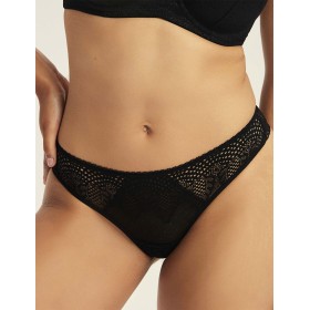 Трусики стринги Esotiq MARVELA 43609 черный, Цвет: черный, Размеры: XL