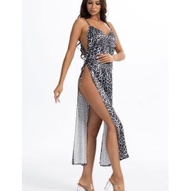 Сорочка с высокими разрезами Mia-Amore MAGGIE 4318, Цвет: мультицвет, Размеры: 2XL