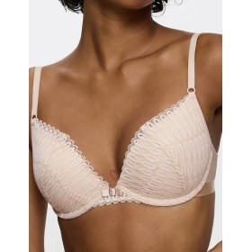 Бюстгальтер пуш-ап Triumph AURA SPOTLIGHT WHU кремовый, Цвет: кремовый, Размеры: 70B