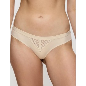 Трусы бразилиана Triumph AURA SPOTLIGHT brazilian кремовый, Цвет: кремовый, Размеры: XS