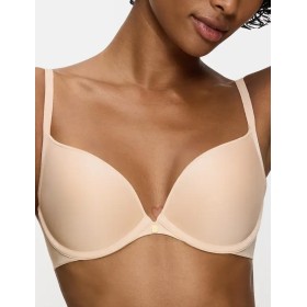 Бюстгальтер пуш-ап Triumph BODY MAKE-UP ESSENTIALS WHU бежевый, Цвет: бежевый, Размеры: 70B