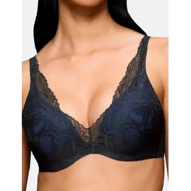Бюстгальтер на поролоне Triumph BODY MAKE-UP ILLUSION LACE WP чёрный, Цвет: чёрный, Размеры: 70B