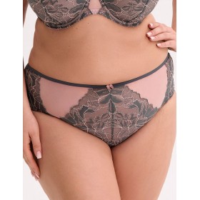 Трусы слипы Gaia 1318 PRIYA figi графит, Цвет: графит, Размеры: L