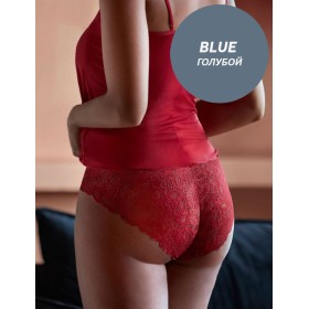 Трусы высокие Janira BELLA MICRO Mid Slip 1032383 blue, Цвет: blue (голубой), Размеры: L