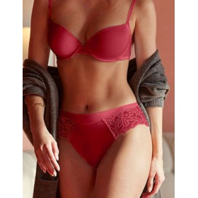 Трусы слипы Janira BELLA MICRO Milano 1032387 carmin, Цвет: carmin (красный), Размеры: L