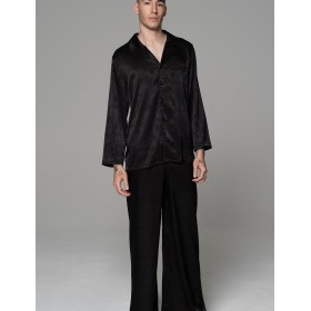 Мужская пижама Mia-Amore ANORA 4807 черный, Цвет: черный, Размеры: 2XL