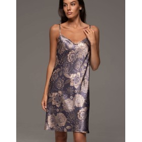 Шёлковая сорочка Mia-Amore GIOCONDA 4680, Цвет: мультицвет, Размеры: 2XL