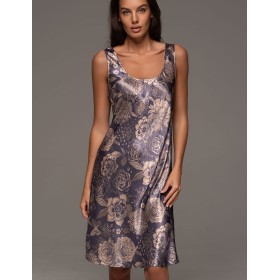 Сорочка из натурального шёлка Mia-Amore GIOCONDA 4681, Цвет: мультицвет, Размеры: 2XL