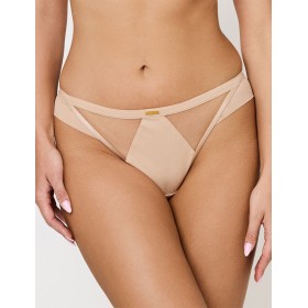 Трусики бразилиана Subtille HOLLY BEIGE mini, Цвет: бежевый, Размеры: S