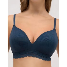 Бюстгальтер поролоновый без косточек Ysabel Mora 10761 тёмно-синий, Цвет: тёмно-синий, Размеры: 85B