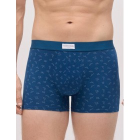 Трусы боксеры Ysabel Mora 20422 (2 шт) темно-синий + серый, Цвет: темно-синий + серый, Размеры: M