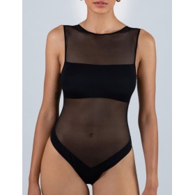 Боди-стринг Alles SKIM body черный, Цвет: черный, Размеры: S