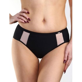 Трусы высокие Orhideja 653-000 черный-пион, Цвет: черный-пион, Размеры: 5XL