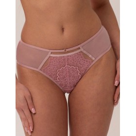 Трусы бразилиана Subtille NINA DUSTY ROSE brazilian panties, Цвет: пыльная роза, Размеры: M