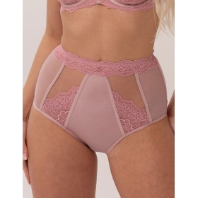 Трусы высокие Subtille NINA DUSTY ROSE hight-waist, Цвет: пыльная роза, Размеры: L