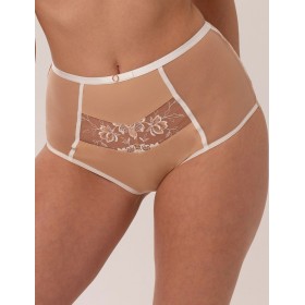 Трусы высокие Subtille PATRICIA BEIGE hight-waist, Цвет: бежевый, Размеры: L