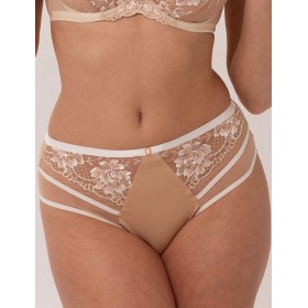 Трусики слипы Subtille PATRICIA BEIGE slip panties, Цвет: бежевый, Размеры: M