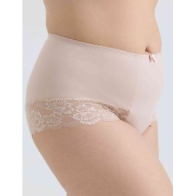Трусы высокие Elli 711 LACE серебристый пион, Цвет: серебристый пион, Размеры: XL