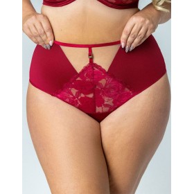 Трусы слипы Kris Line CHERRY briefs, Цвет: вишневый, Размеры: M