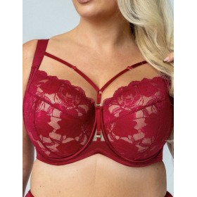 Бюстгальтер с подкроем Kris Line CHERRY soft full cup, Цвет: вишневый, Размеры: 100D