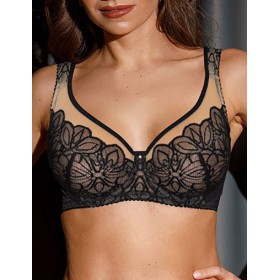 Бюстгальтер с широкими бретелями Fluide STELLA 7011 черный, Цвет: черный, Размеры: 75C