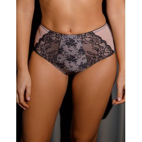 Трусы слипы Fluide CELINE 2045, Цвет: черно-розовый, Размеры: M