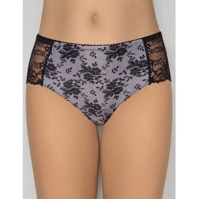 Трусики слипы Fluide CELINE 6080, Цвет: черно-розовый, Размеры: M