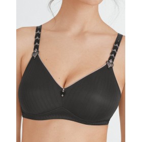 Бюстгальтер мягкий без косточек Felina 203283 ELEMENTARY тёмно-серый, Цвет: тёмно-серый, Размеры: 75B