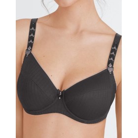 Бюстгальтер с мягкой чашкой Felina 205283 ELEMENTARY тёмно-серый, Цвет: тёмно-серый, Размеры: 100D