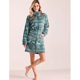 Теплый халат Infiore POLARIS PLR3011 happy, Цвет: happy (зеленый), Размеры: M
