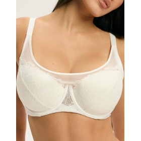 Бюстгальтер-топ с поролоновыми чашками Esotiq CROWN 43747 кремовый, Цвет: кремовый, Размеры: 80C