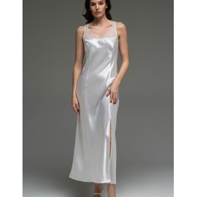 Сорочка с кружевными бретелями Mia-Amore LILIROSE 4598 белый, Цвет: белый, Размеры: 2XL