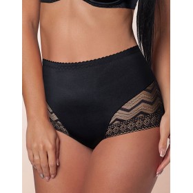 Высокие трусы-утяжка Albina L AFINA 500 черный, Цвет: черный, Размеры: 4XL