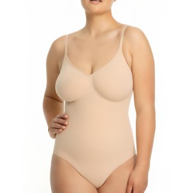 Боди корректирующее Julimex 421 бежевый, Цвет: бежевый, Размеры: S