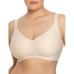Гладкий бюстгальтер Julimex JELLY BRA COMFORT бежевый, Цвет: бежевый, Размеры: M