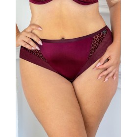 Трусы слипы Kris Line MERLOT briefs, Цвет: бордо, Размеры: 2XL
