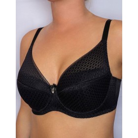 Бюстгальтер с поролоном Albina L PERFECT 8086 черный, Цвет: черный, Размеры: 75C